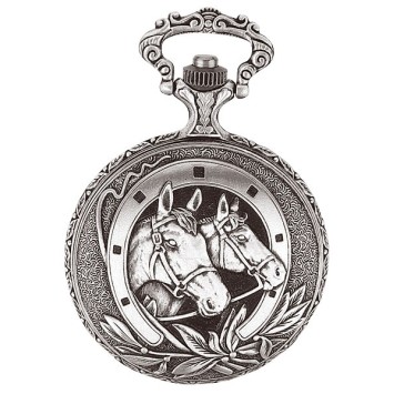 Montre de poche LAVAL en palladium avec couvercle motif chevaux 755017 Laval 1878 129,90 €