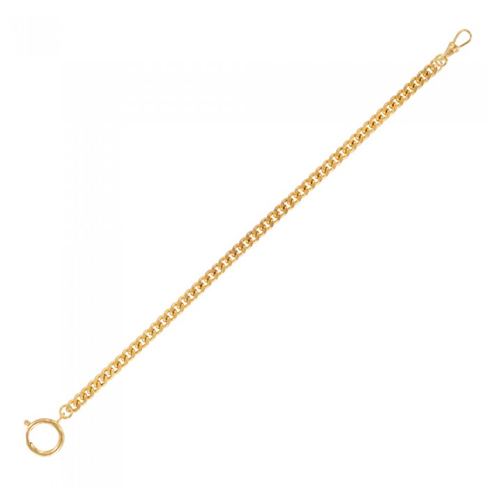 Chain for LAVAL pocket watch in gold metal