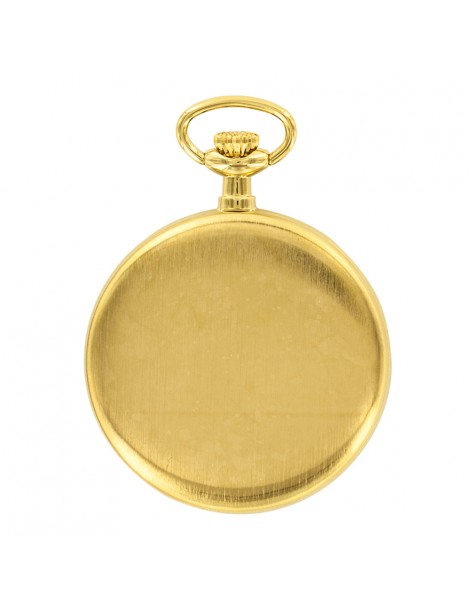Gold badge pendant with 2 hands