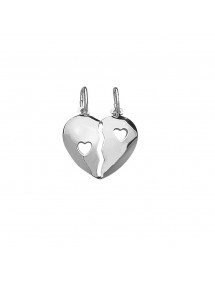 Domed heart pendant inlaid with large hearts 316557 Laval 1878 26,90 €