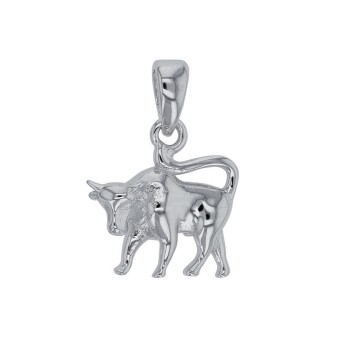 Pendant Taurus Zodiac rhodium silver 316270 Laval 1878 24,00 €