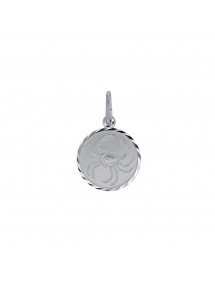 Ciondolo pendente Zodiac Cancer in argento placcato rodio tondo 31610373 Laval 1878 19,90 €