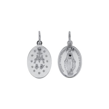 Miraculous medal in aged silver 31610428 Laval 1878 34,00 €