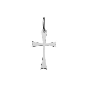 Cross pendant flared end in sterling silver 3160279 Laval 1878 14,00 €