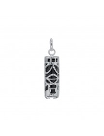 Tiki Onyx colgante símbolo Sabiduría en plata rodio 316113 Laval 1878 34,90 €