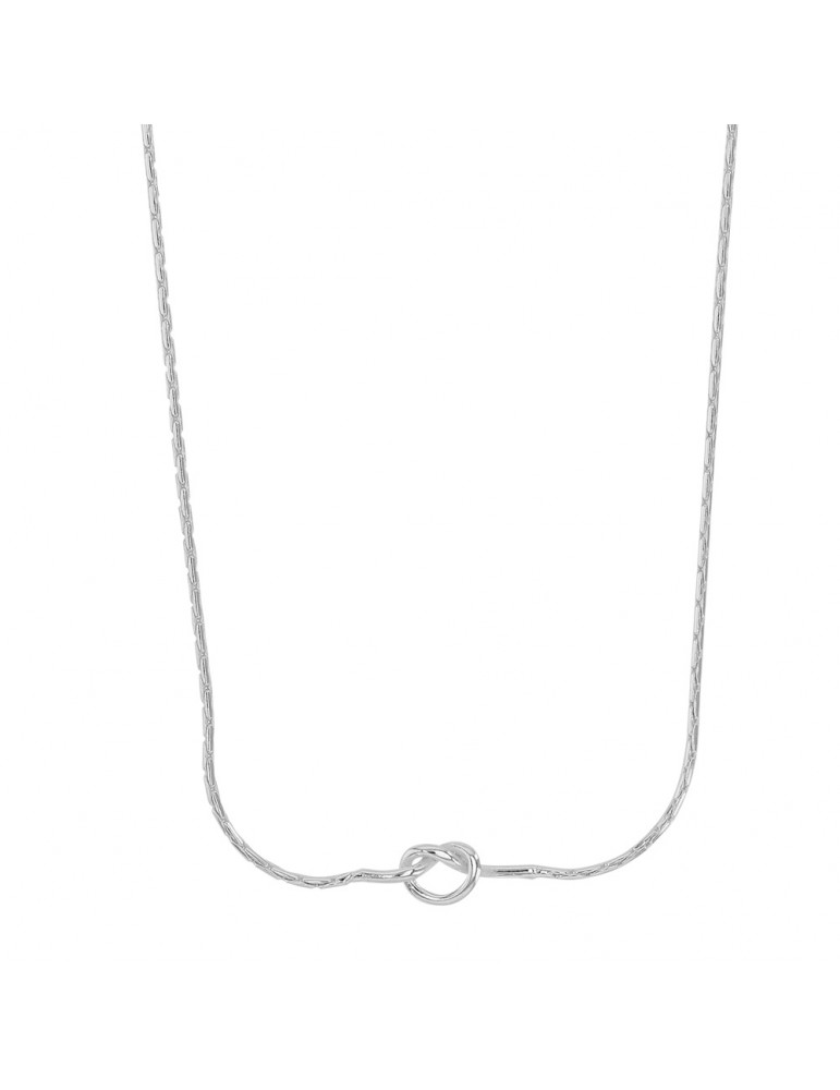 Halskette mit kleiner Schleife aus Silber