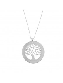 Necklace pendant openwork "tree of life" in rhodium silver 31710190 Laval 1878 83,00 €
