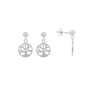 Earrings "tree of life" in rhodium silver 3131293 Laval 1878 39,90 €