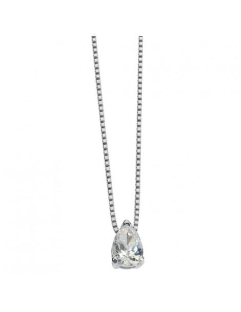 Silver triangle pendant necklace with zirconium oxide 3170705 Laval 1878 35,00 €