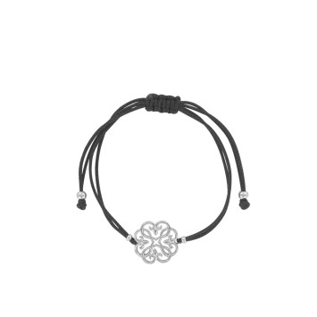Bracelet arabesque en argent avec un cordon réglable en coton 31812120 Laval 1878 38,00 €