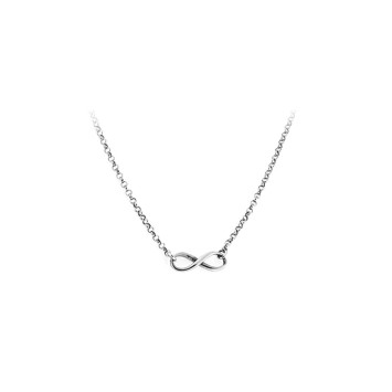 Infinite symbol necklace in rhodium silver 3171079 Laval 1878 33,50 €