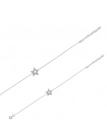 Pulsera de plata rodiada decorada con una estrella en microsercio de óxido 31812532 Laval 1878 58,00 €