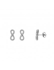 Orecchini microserti "Infiniti" in argento rodiato e ossidi 3131196 Laval 1878 39,90 €