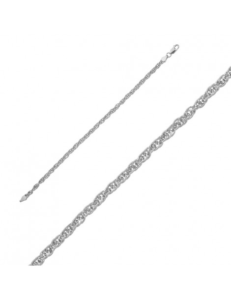 Bracelet mesh mean chord sterling silver
