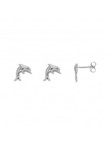 Earrings in silver dolphin shape 313342 Laval 1878 18,00 €