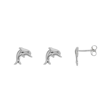 Earrings in silver dolphin shape 313342 Laval 1878 18,00 €
