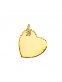 Colgante corazón plano chapado en oro 3260057 Laval 1878 26,00 €