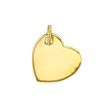 Gold plated flat heart pendant 3260057 Laval 1878 26,00 €