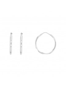 Sterling silver creole earrings - Thread 2 mm - Diameter from 20 to 70 mm 3131685 Laval 1878 26,00 €