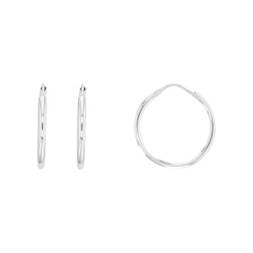 Sterling silver creole earrings - Thread 2 mm - Diameter from 20 to 70 mm 3131685 Laval 1878 26,00 €