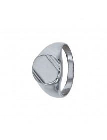 Round rhodium silver ring 311013 Laval 1878 92,00 €