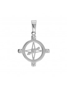Pendant for men stainless steel compass pattern 316120 One Man Show 29,90 €
