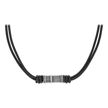 Extensible Reptile Cow Leather Necklace 317254 One Man Show 56,00 €