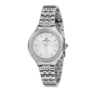 Daniel Klein Premium Damen Silber Uhr weißes Zifferblatt DK11703-1 Daniel Klein 99,00 €