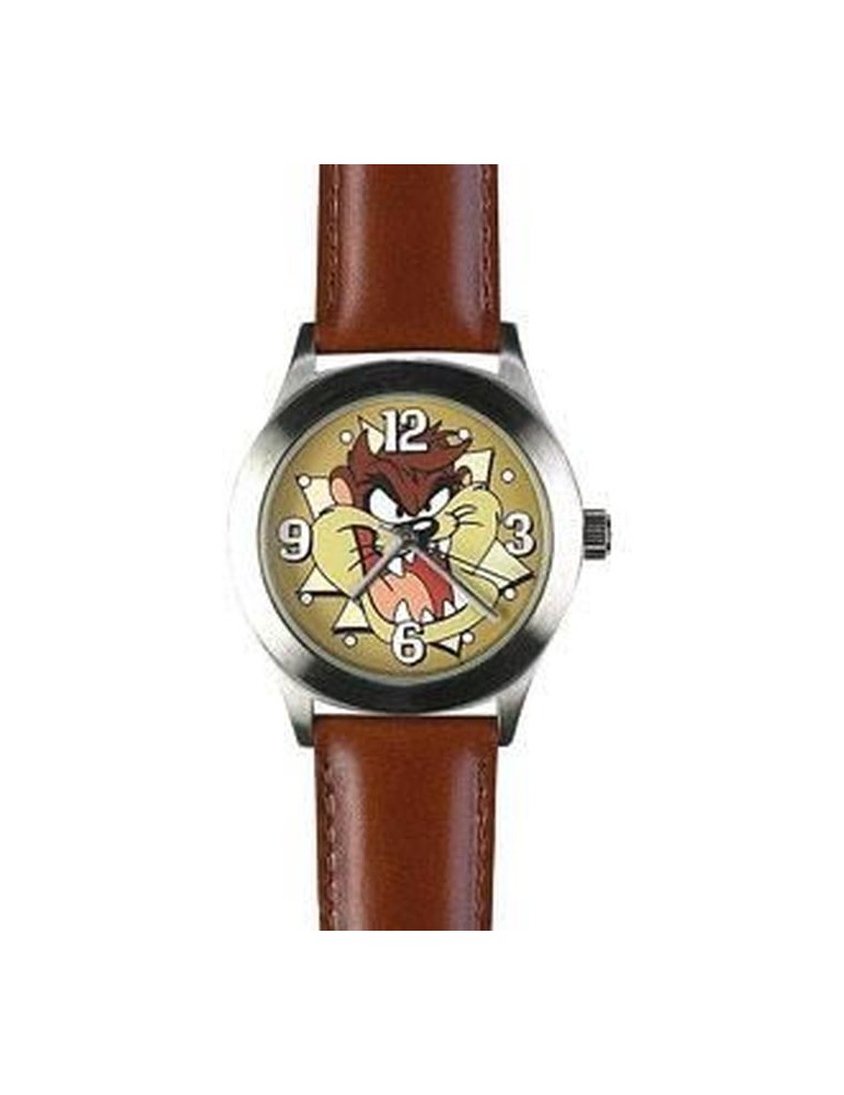 Reloj de mujer Looney Tunes "Taz" - Marrón