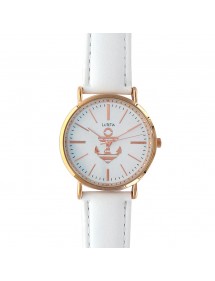 Lutetia watch white pink dial and leather strap 750110B Lutetia 49,90 €