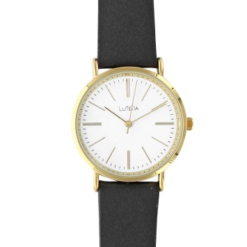 Lutetia watch white metal case and leather strap 750122BN Lutetia 35,00 €