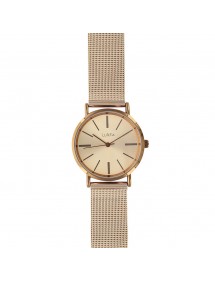 Reloj Lutetia para hombre con caja de metal marrón y brazalete de acero milanés. 750153DRM Lutetia 59,90 €