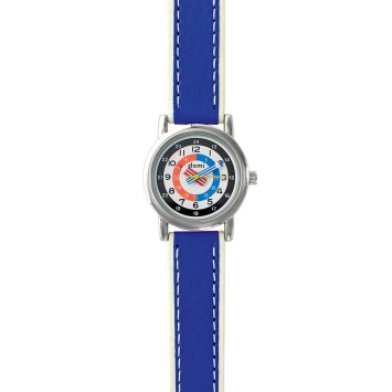 Montre pédagogique DOMI, bracelet synthétique bleu 753270 DOMI 49,90 €