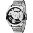 Daniel Klein Premium orologio da uomo, cassa e bracciale in metallo argentato