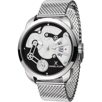 Daniel Klein Premium orologio da uomo, cassa e bracciale in metallo argentato DK11307-1 Daniel Klein 79,90 €