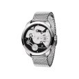 Reloj para hombre Daniel Klein Premium, caja de metal plateado y pulsera.