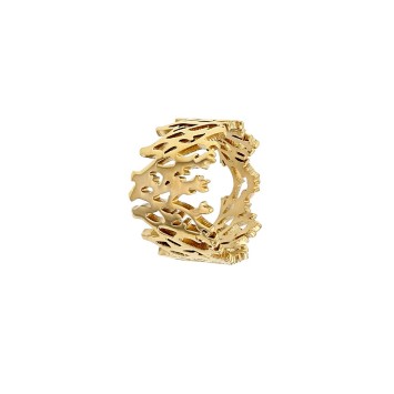 Yellow steel armature inspiration ring 311391D One Man Show 42,00 €