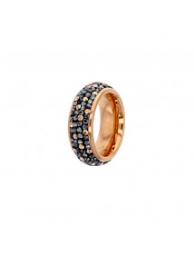 Pink steel ring with crystals 311701 One Man Show 65,00 €