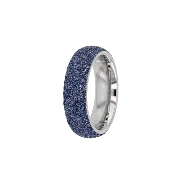 wide blue sequined ring 311647BL One Man Show 16,00 €