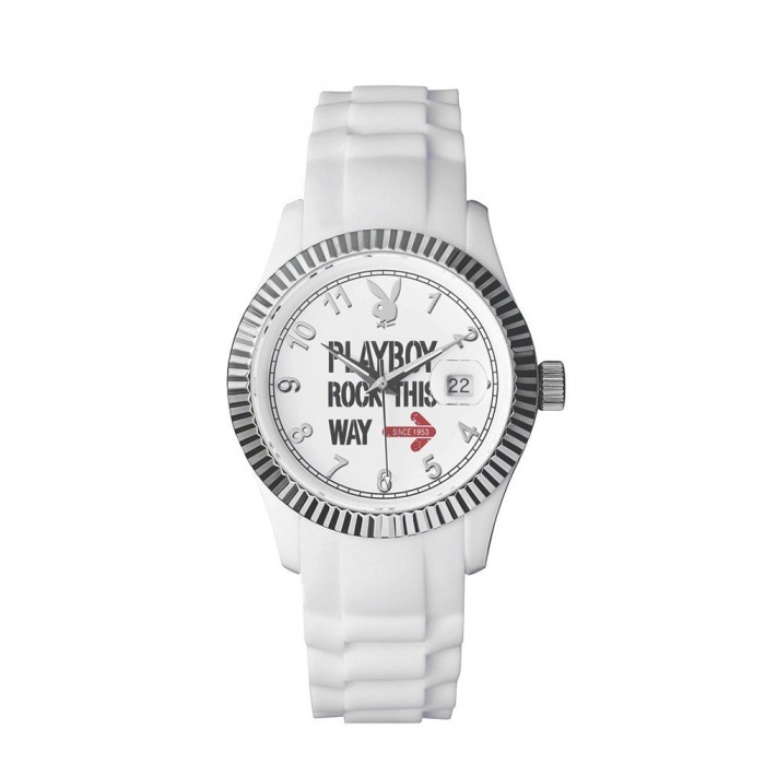 Reloj para mujer PLAYBOY ROCK 42WW - Blanco