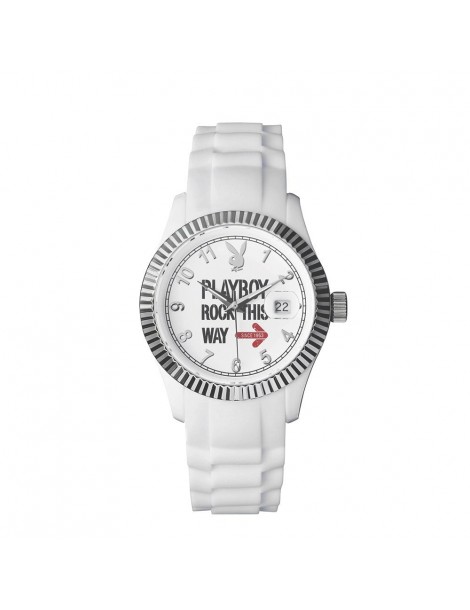 Reloj para mujer PLAYBOY ROCK 42WW - Blanco
