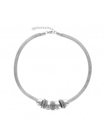 Steel necklace with 4 balls 317259 One Man Show 39,90 €