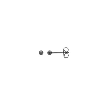 Ball earrings in black steel - 3 mm 3131580N One Man Show 10,90 €