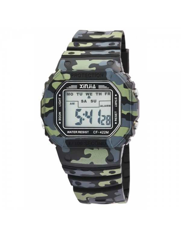 XINJIA Uhr mit Camouflage-Silikonarmband 2400016-001 XINJIA 16,90 €
