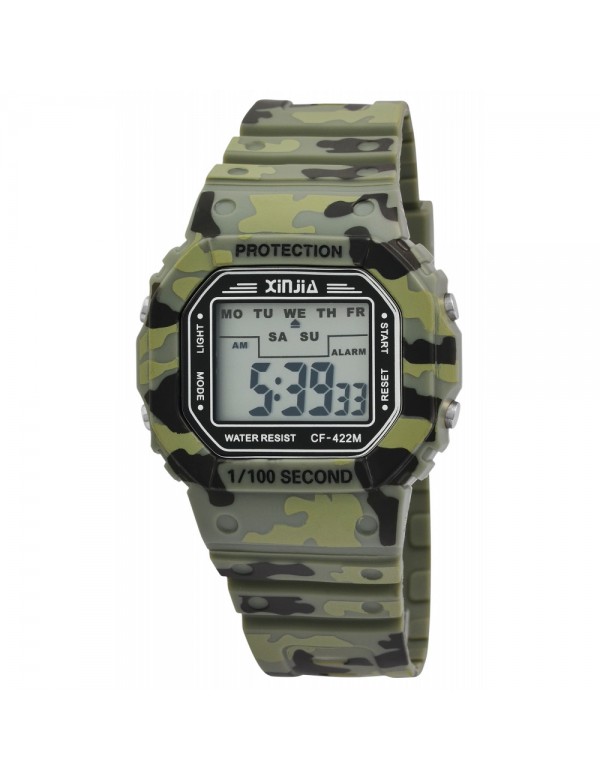 XINJIA Uhr mit grünem Silikonarmband 2400016-002 XINJIA 16,90 €