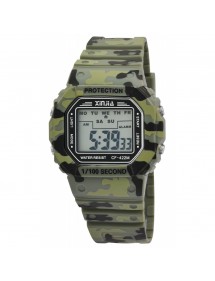 XINJIA watch with green silicone strap 2400016-002 XINJIA 14,00 €