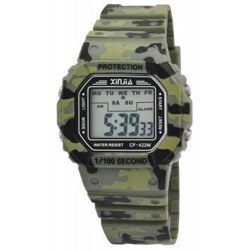 XINJIA watch with green silicone strap 2400016-002 XINJIA 14,00 €
