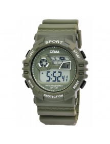 XINJIA watch with green silicone strap 2400018-003 XINJIA 16,90 €