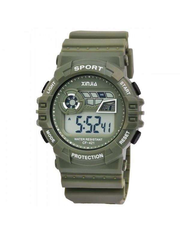 XINJIA Uhr mit grünem Silikonarmband 2400018-003 XINJIA 16,90 €