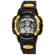 Sport digital watch XINJIA black and yellow